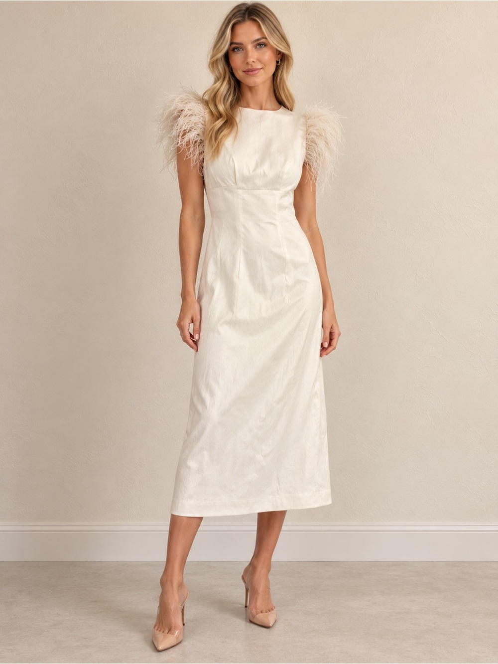 NWT Rachel Gilbert Beckett Midi Dress